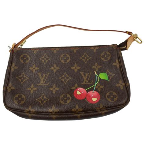 louis vuitton cherry clutch|louis vuitton clutches and wristlets.